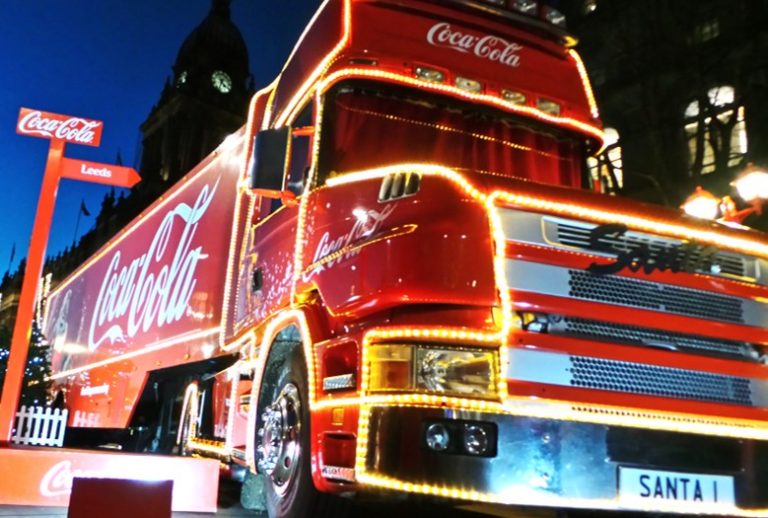 Coca Cola Truck arrives in Colwyn Bay! - Colwyn Bay THI